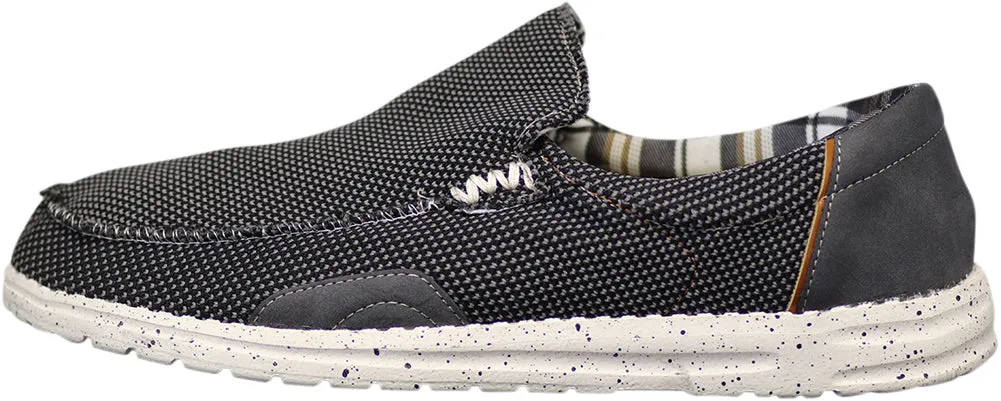 Crochet Patterns For Slippers NORTY - Mens Lightweight Loafer Slip On Lace Up Boat Shoe