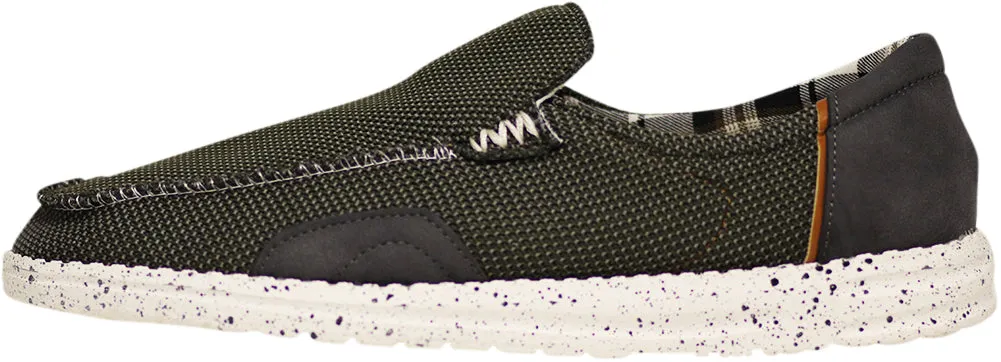 NORTY - Mens Lightweight Loafer Slip On Lace Up Boat Shoe Mou Eskimo Slippers