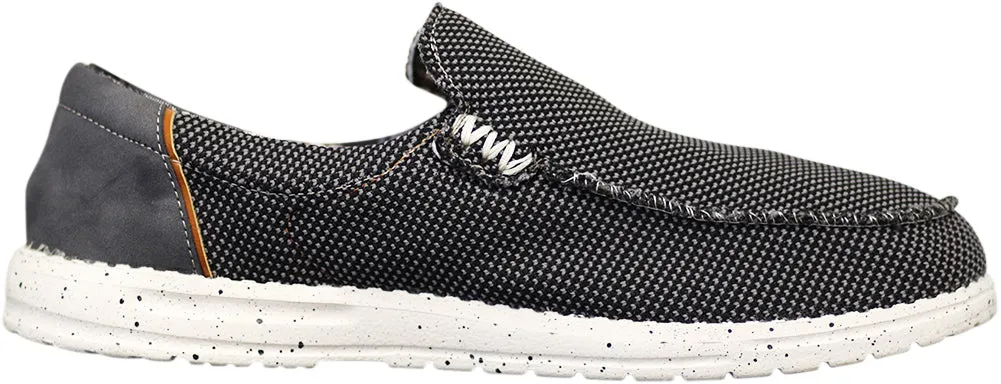 Air Max Slides NORTY - Mens Lightweight Loafer Slip On Lace Up Boat Shoe