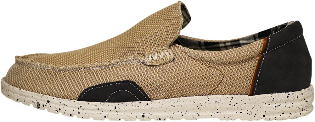 Fairy Slippers NORTY - Mens Lightweight Loafer Slip On Lace Up Boat Shoe