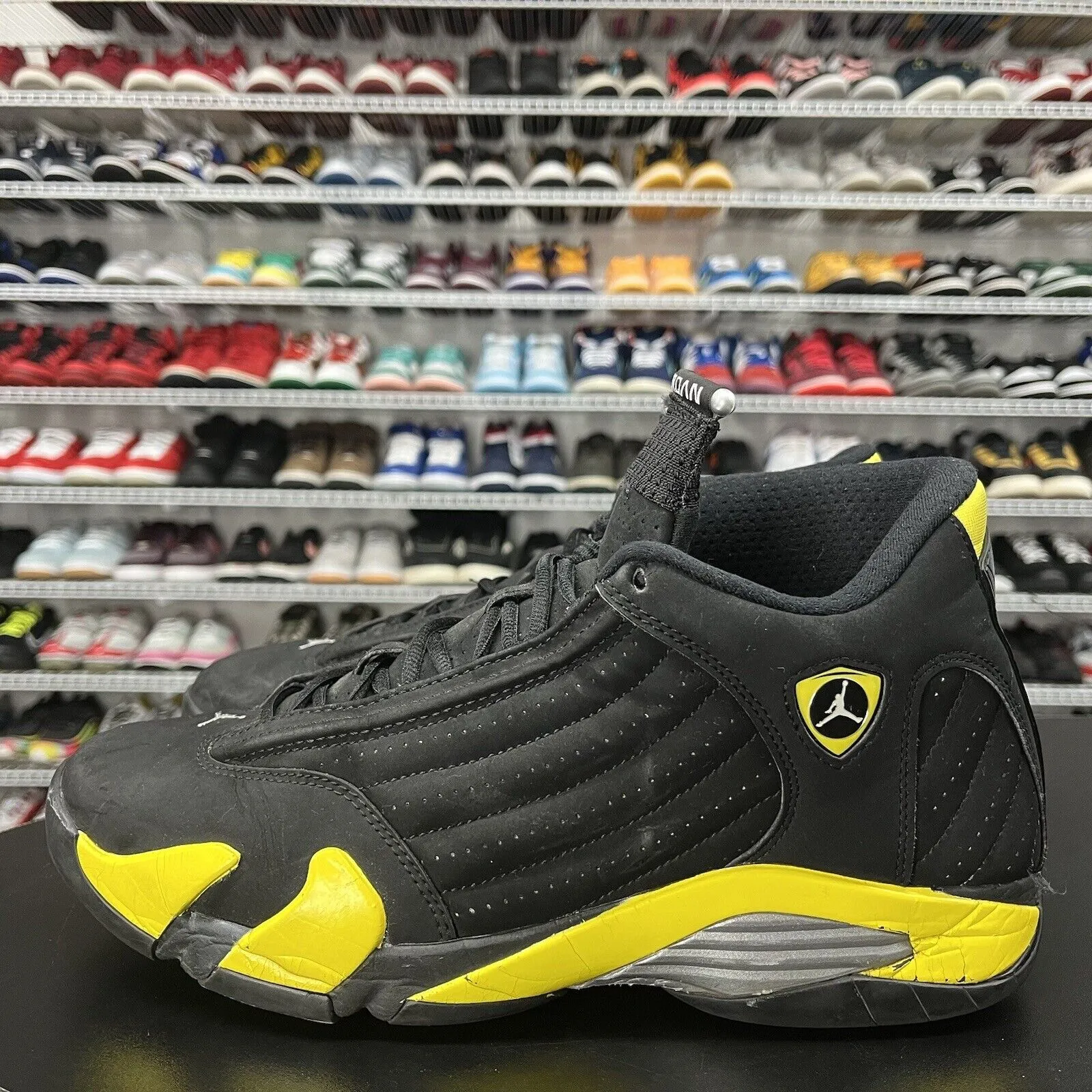 Asics Netburner Ballistic Ff 3 Shoes Nike Air Jordan Retro 14 Thunder 2014 487471-070 Mens Size 12