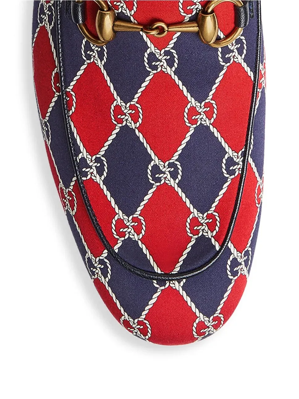 Leopard Slippers GUCCI KINGS GUCCI RHOMBUS PRINCETOWN  MULES