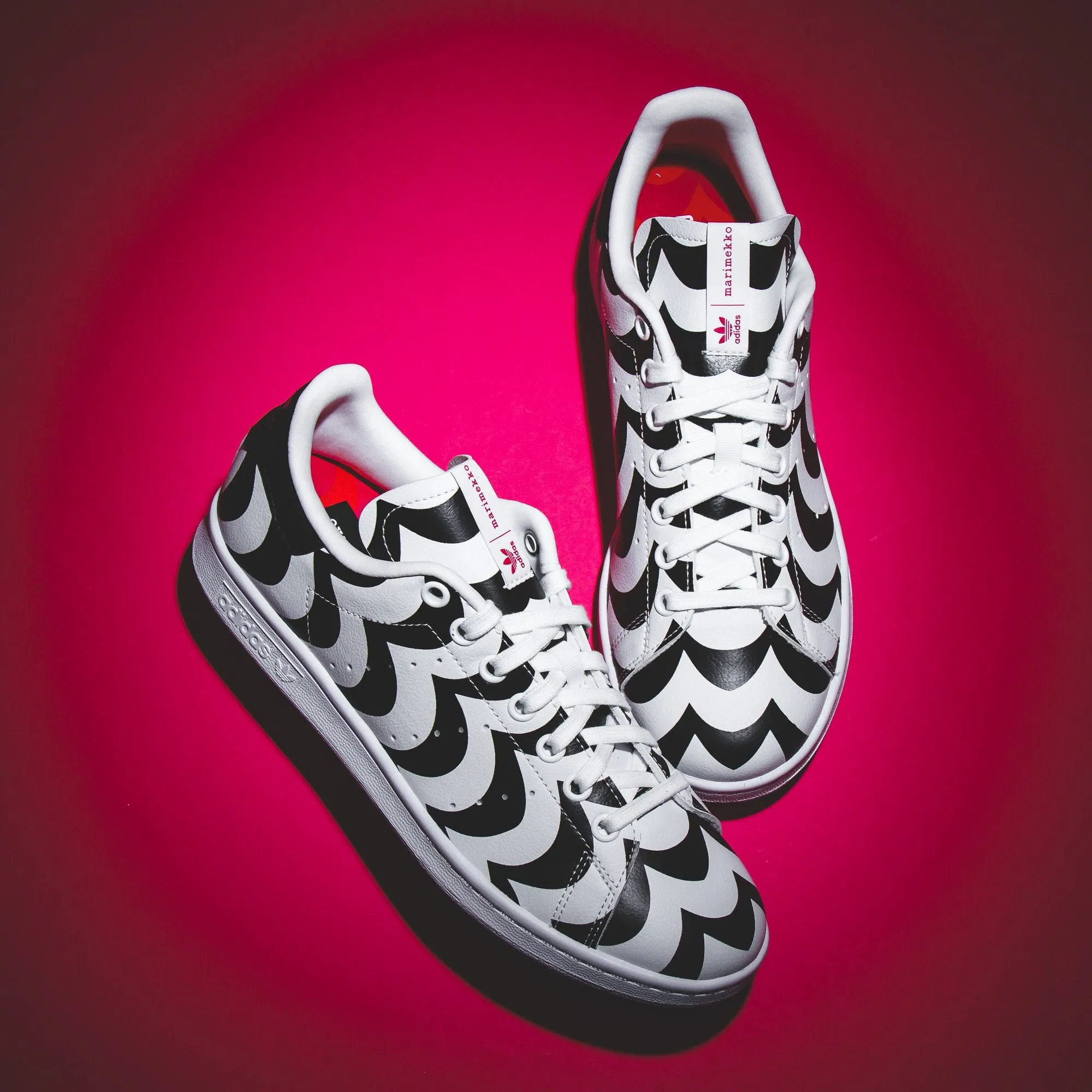 Adidas Kaptir 3.0 Shoes Sneaker Adidas Originals Women Marimekko Stan Smith Black White H05757