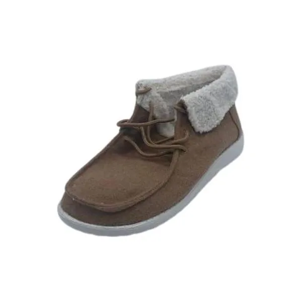 Moc Toe Sneakers Gypsy jazz tan mikey sherpa cuffed sneaker
