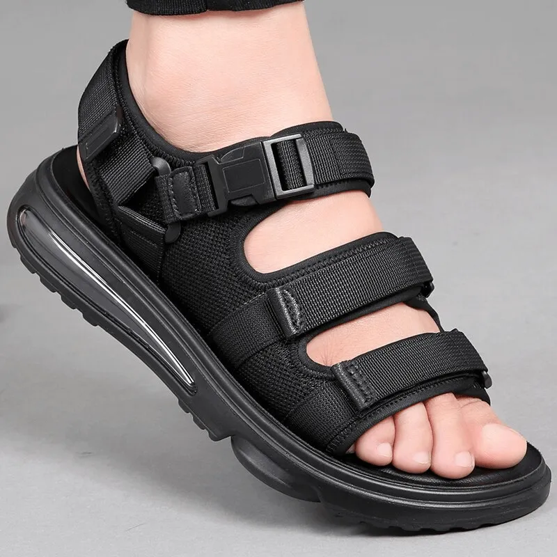 Fashion Men's Breathable Non-Slip Sandals / Luxury Male Soft Outdoor Sandals Teva Midform Universal Sandals