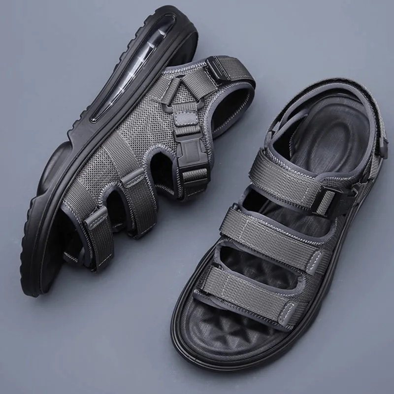 Saint Lucia Sandals Grande Fashion Men's Breathable Non-Slip Sandals / Luxury Male Soft Outdoor Sandals