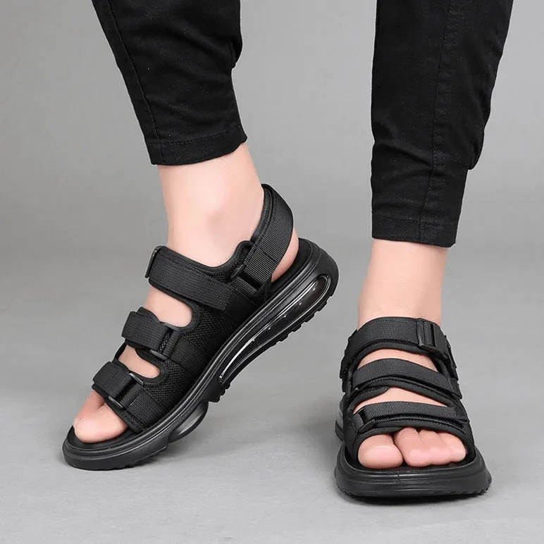 Fashion Men's Breathable Non-Slip Sandals / Luxury Male Soft Outdoor Sandals Sparkly Sandals