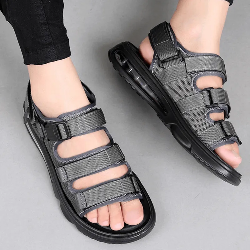 Baretraps Sandals Fashion Men's Breathable Non-Slip Sandals / Luxury Male Soft Outdoor Sandals