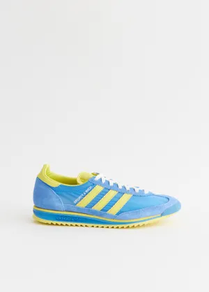 Led Adidas Shoes x Sporty & Rich SL72 'Blue Yellow' Sneakers