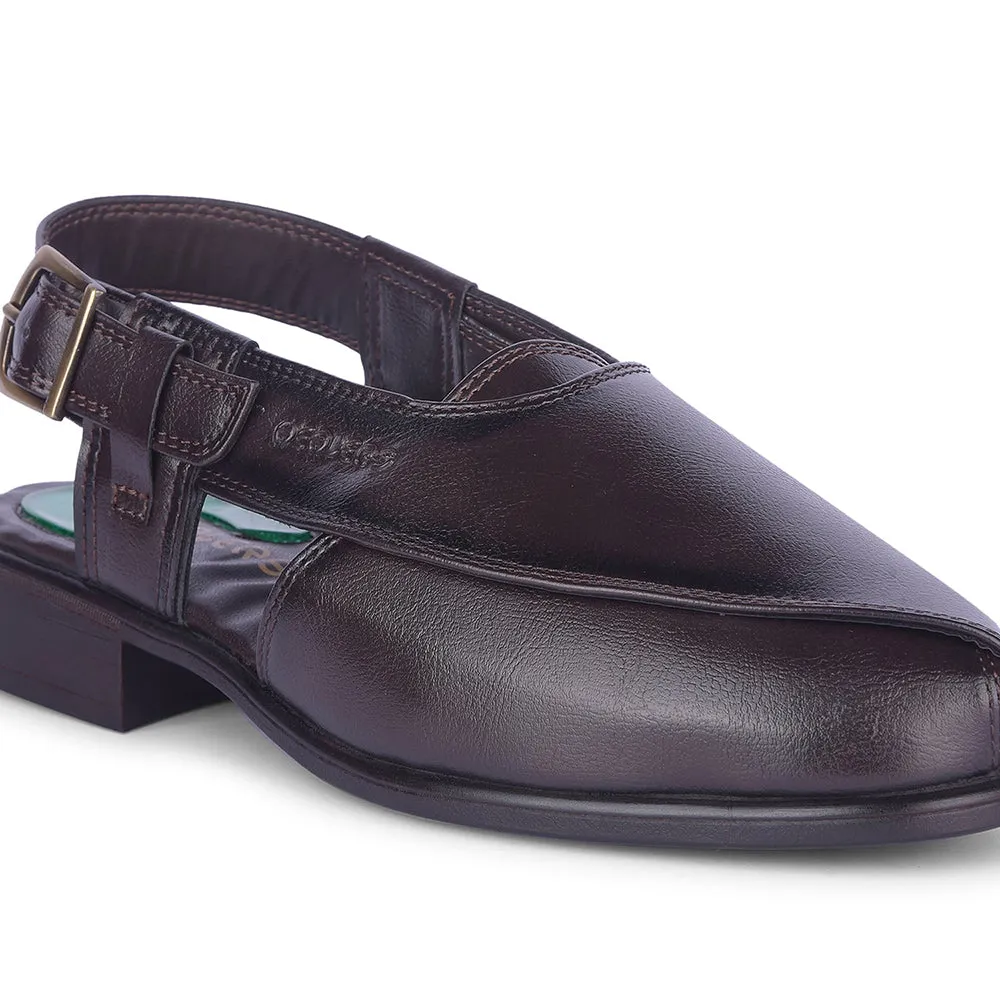 Soccer Slide Sandals Healers By Liberty Mens PISHOR-2E Brown Casual Sandal