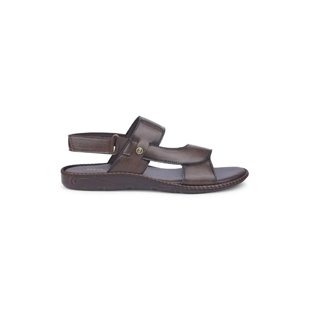 Tie Sandals Healers By Liberty Mens VCL-103 Brown Casual Sandal