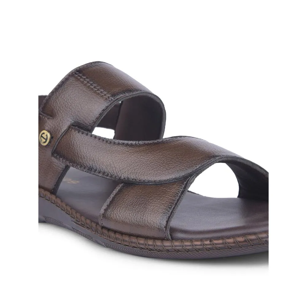 Healers By Liberty Mens VCL-103 Brown Casual Sandal Fashionable And Comfortable Sandals