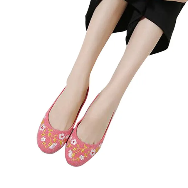 Best Shoe For Casual Runner HEE GRAND Flowers Creepers Loafers Comfortable Flat Shoes for Woman