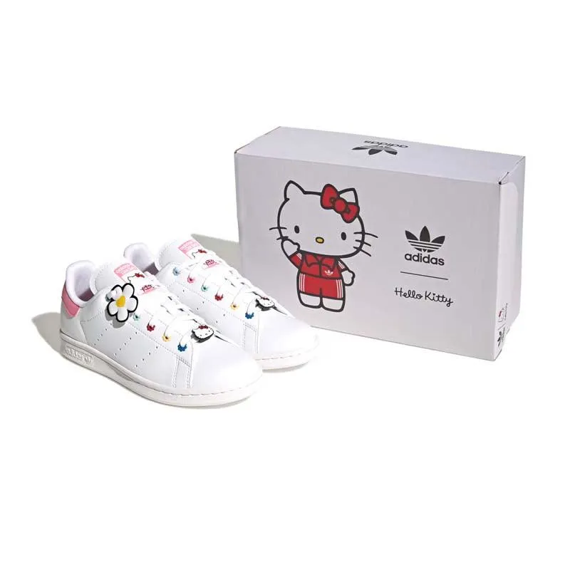   Hello Kitty Kid's Stan Smith 'Bliss Pink' Adidas Shoes Shell Toe