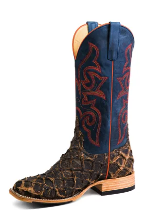 Fish Skin Boots HORSE POWER TOASTED BIG BASS PIRARUCU BOOT