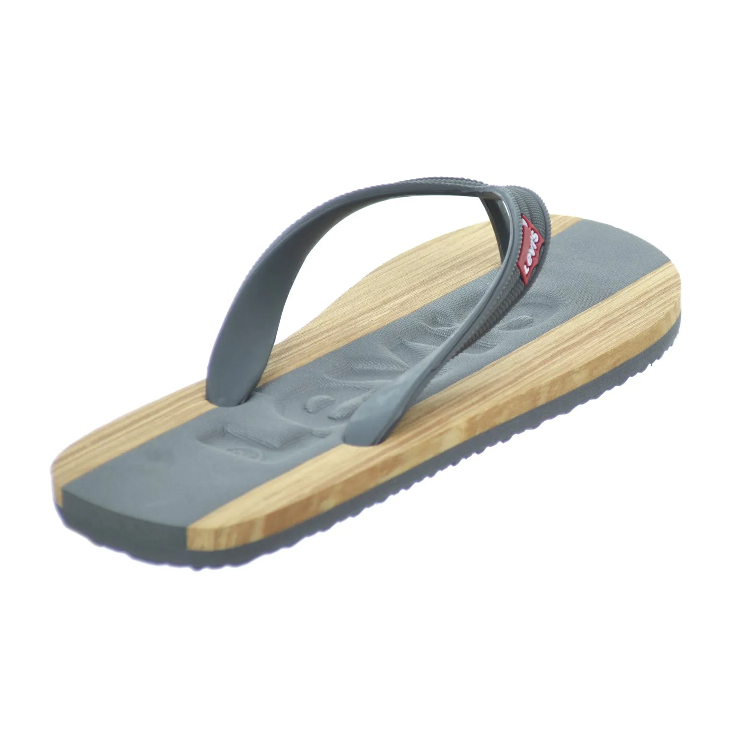 Levis Jayden Men's Sandals Charcoal/Tan Fuzzy Sneakers Slippers