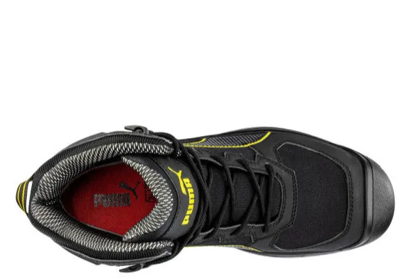 Puma Men's 632705 Rock 6" HD Mid Waterproof  Composite Safety Toe Metal Free Work Shoes Asics Shoe Size Compared To Nike