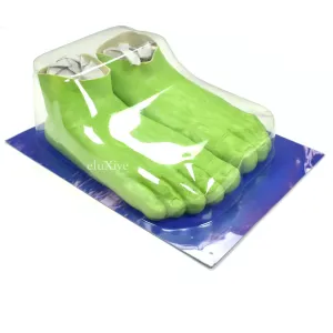 Potato Slippers Imran Potato - Caveman Foot Slippers 'Hulk' (Green)