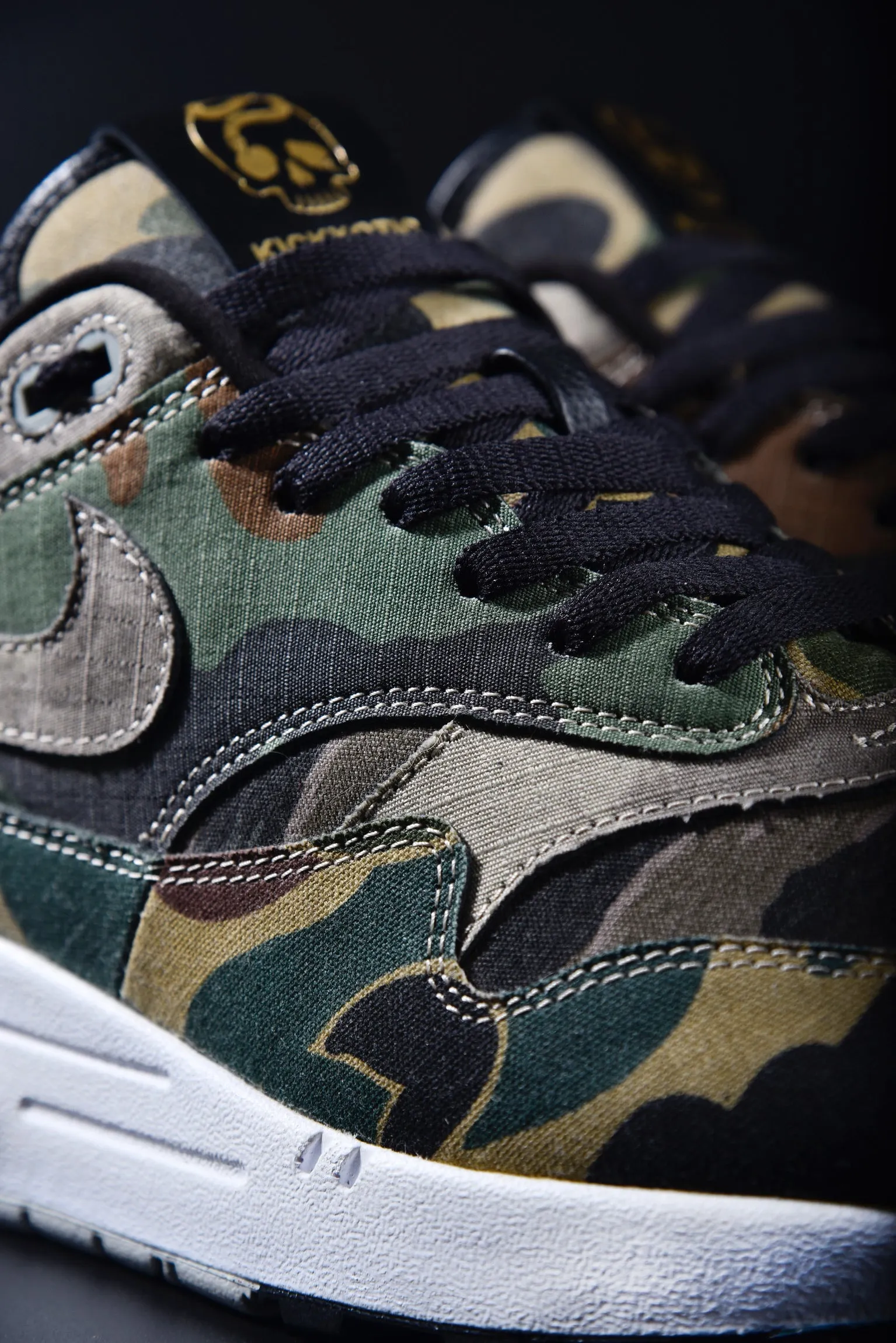 Nike Air Max 1 Vintage Camo Asics Athletic Shoes