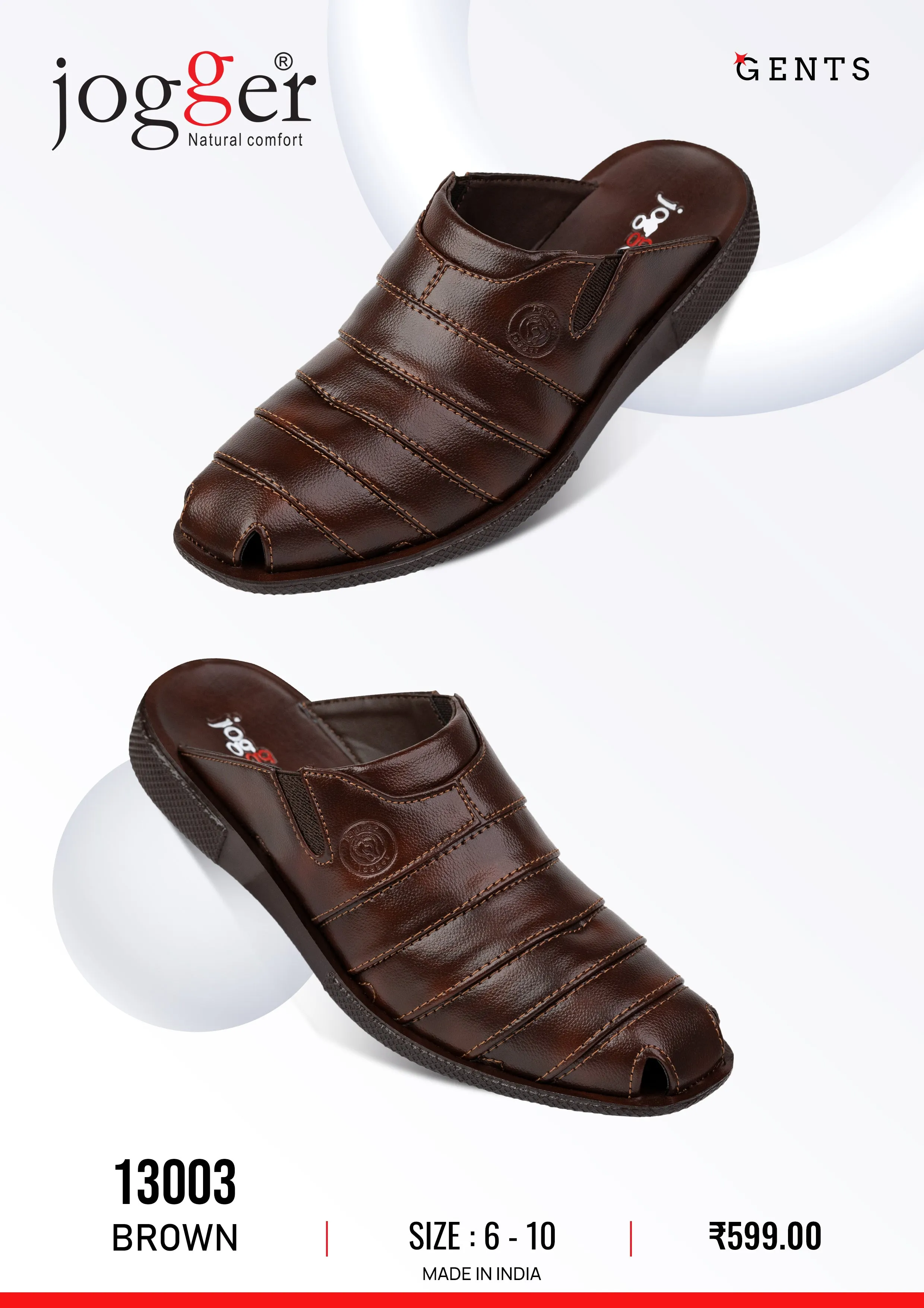 Jogger PU  Shoes for Men - Style 13003 Sandals Southcoast