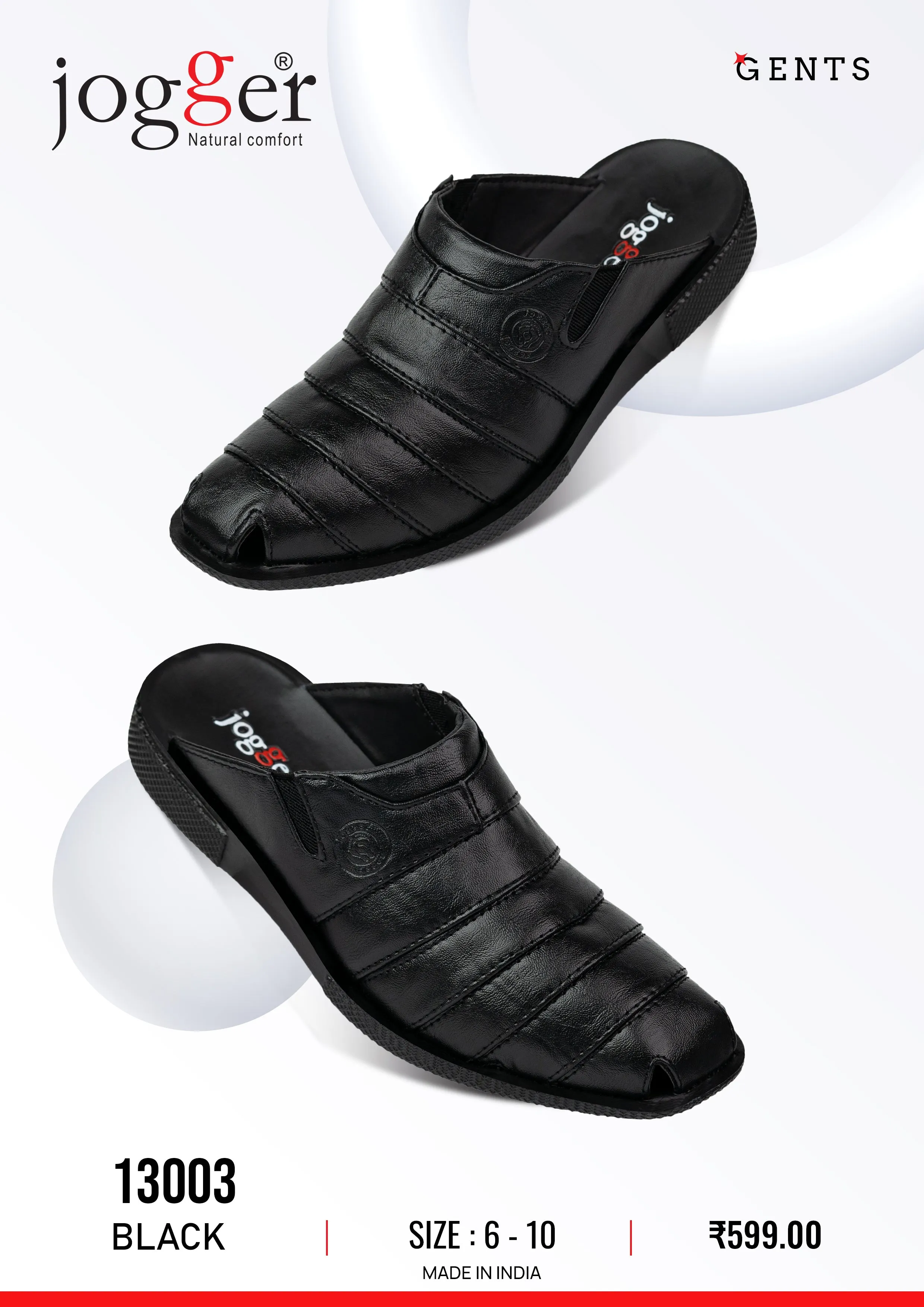 Jogger PU  Shoes for Men - Style 13003 Sandals Church Menifee