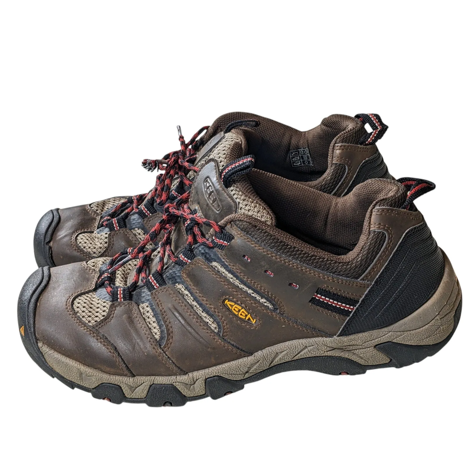 Trail Hiking Shoes Waterproof KEEN Koven Shoes Hiking Men 11.5 Mesh Waterproof Low Top Boots Trail 1011276