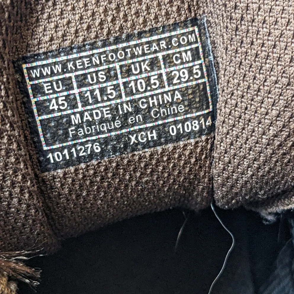 KEEN Koven Shoes Hiking Men 11.5 Mesh Waterproof Low Top Boots Trail 1011276 Hi-tec Apex Lite Waterproof Hiking Shoes