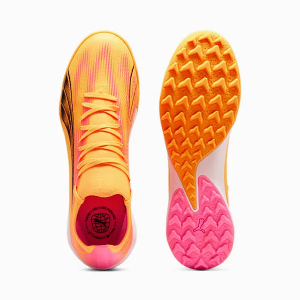 Sports Shoes Asics Puma Ultra Match TT Adult Turf Soccer Shoes 107757 03 Sun Stream/Puma Black