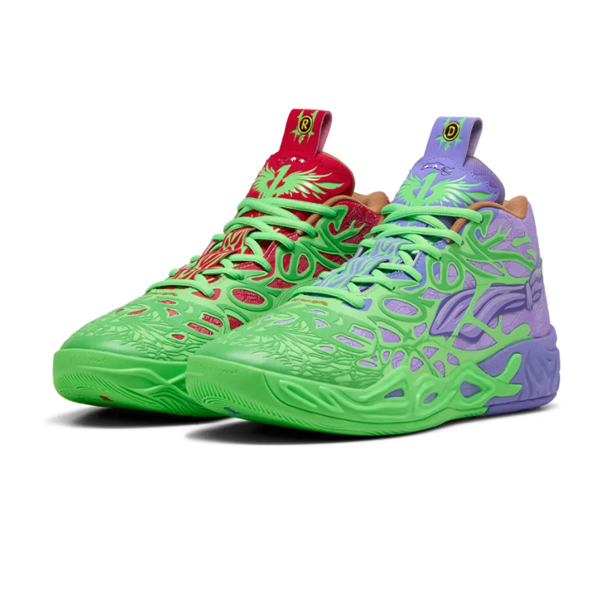  LaMelo Ball   Teenage Mutant Ninja Turtles MB.04 'Donatello & Raphael' Asics Shoes Gel Nimbus 26