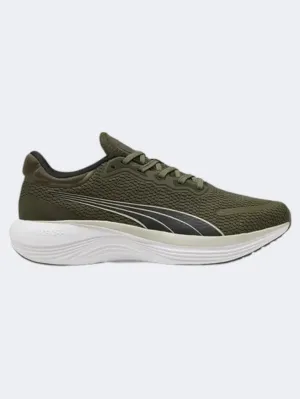 Puma Scend Pro Men Running Shoes Dark Olive Asics Hypersprint 8 Track And Field Shoes