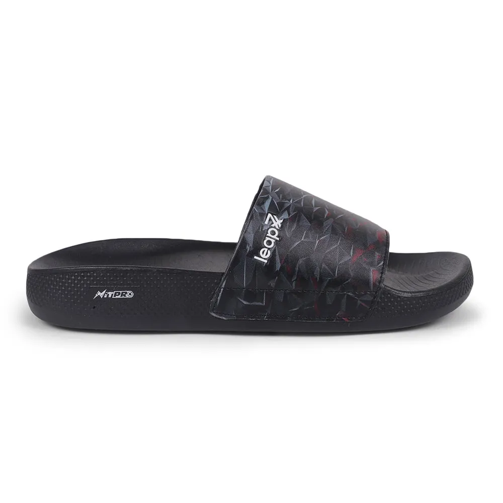 Sanita Sandals Leap7x By Liberty Men NITWALK-2 Black Casual Slides