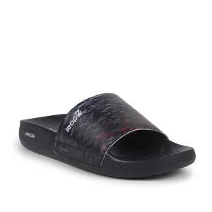 Extra Wide With Sandals Leap7x By Liberty Men NITWALK-2 Black Casual Slides