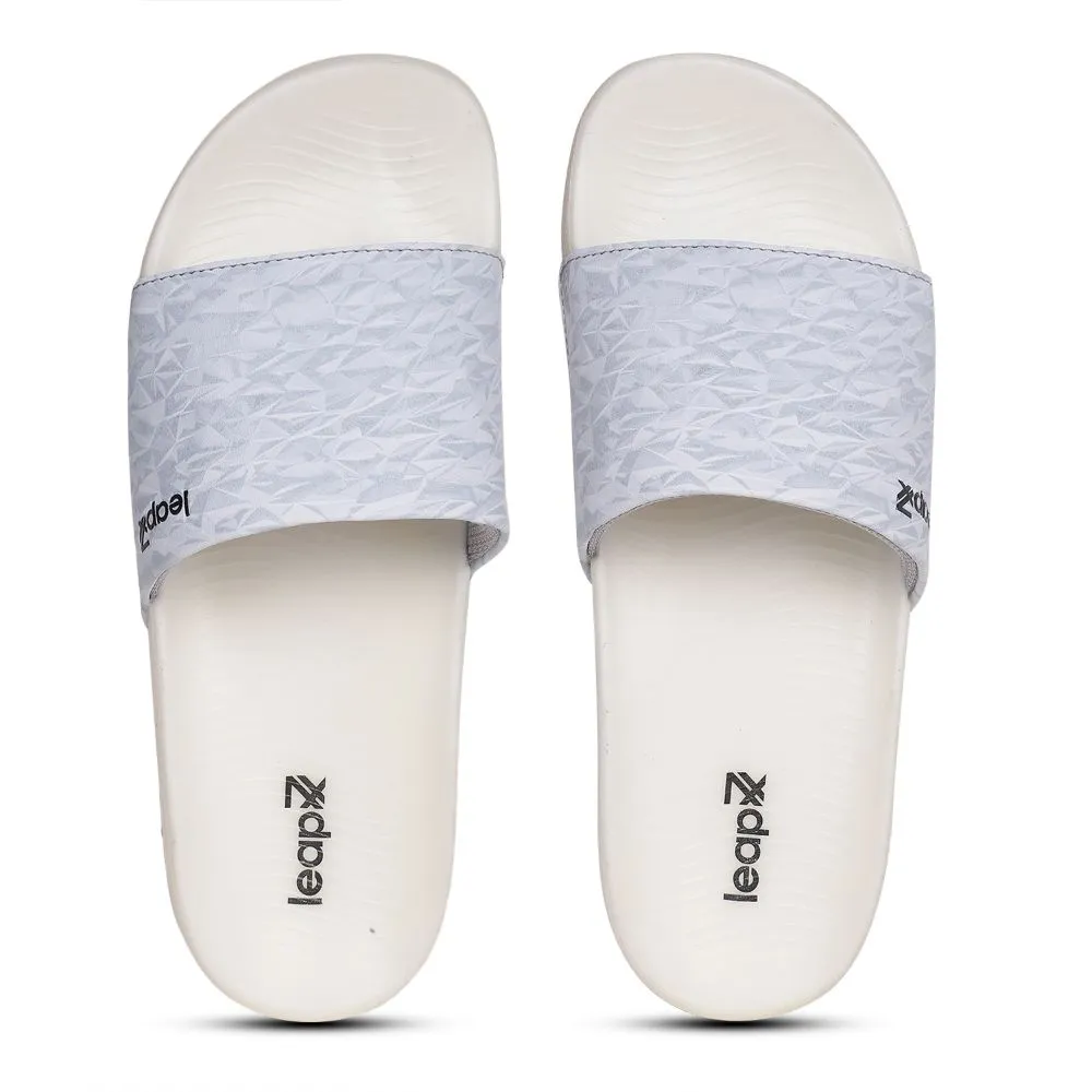 Leap7x By Liberty Men NITWALK-2 L.Grey Casual Slides Sandals Resort Montego Bay Jamaica