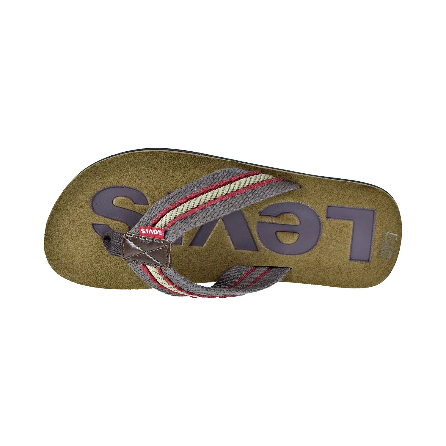 Slippers Sports Levi's Kyle Casual Men's Sandals Dark Brown