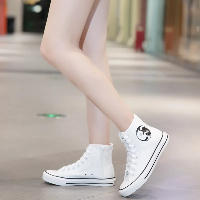 Nanccy Casual   Breathable High-Top Shoes Shoe Business Casual