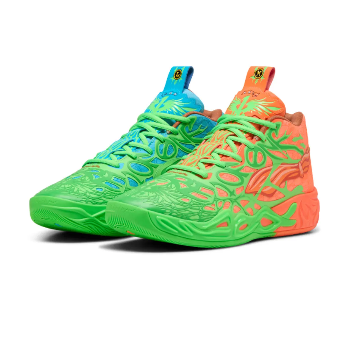   Lamelo Ball   TMNT MB.04 'Leonardo & Michelangelo' Asics Shoes Nearby