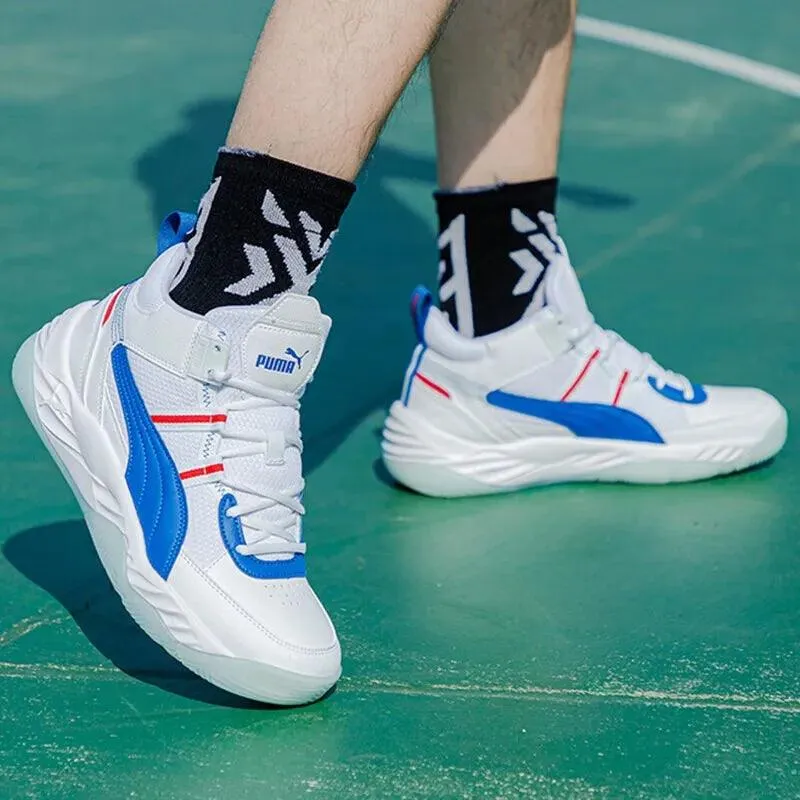 Asics Upcourt 3 Squash Shoes PUMA Men's Shoes Rebound Future NextGen Breathable Sneakers