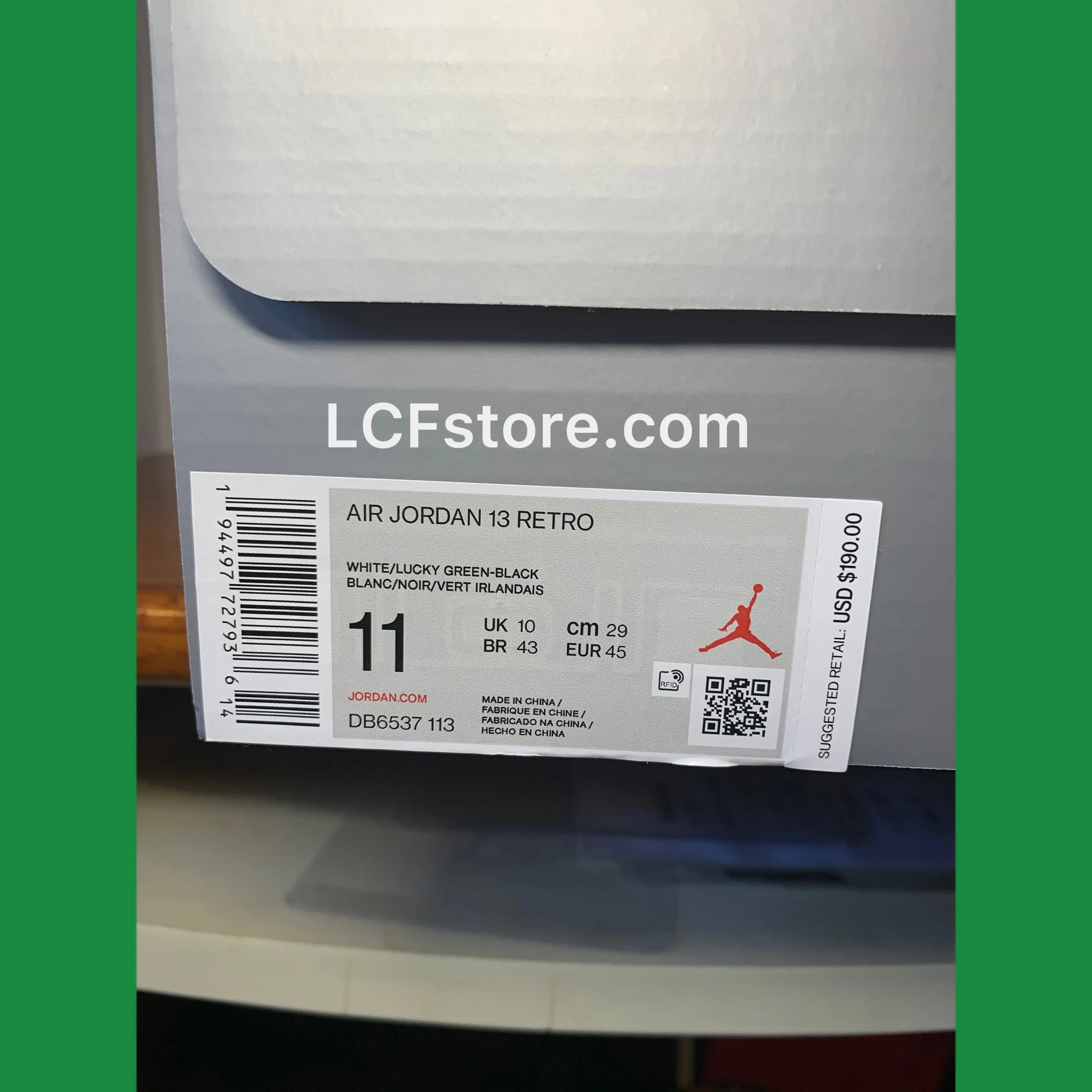 Best Asics Marathon Racing Shoe Nike Air Jordan 13 "Lucky Green"