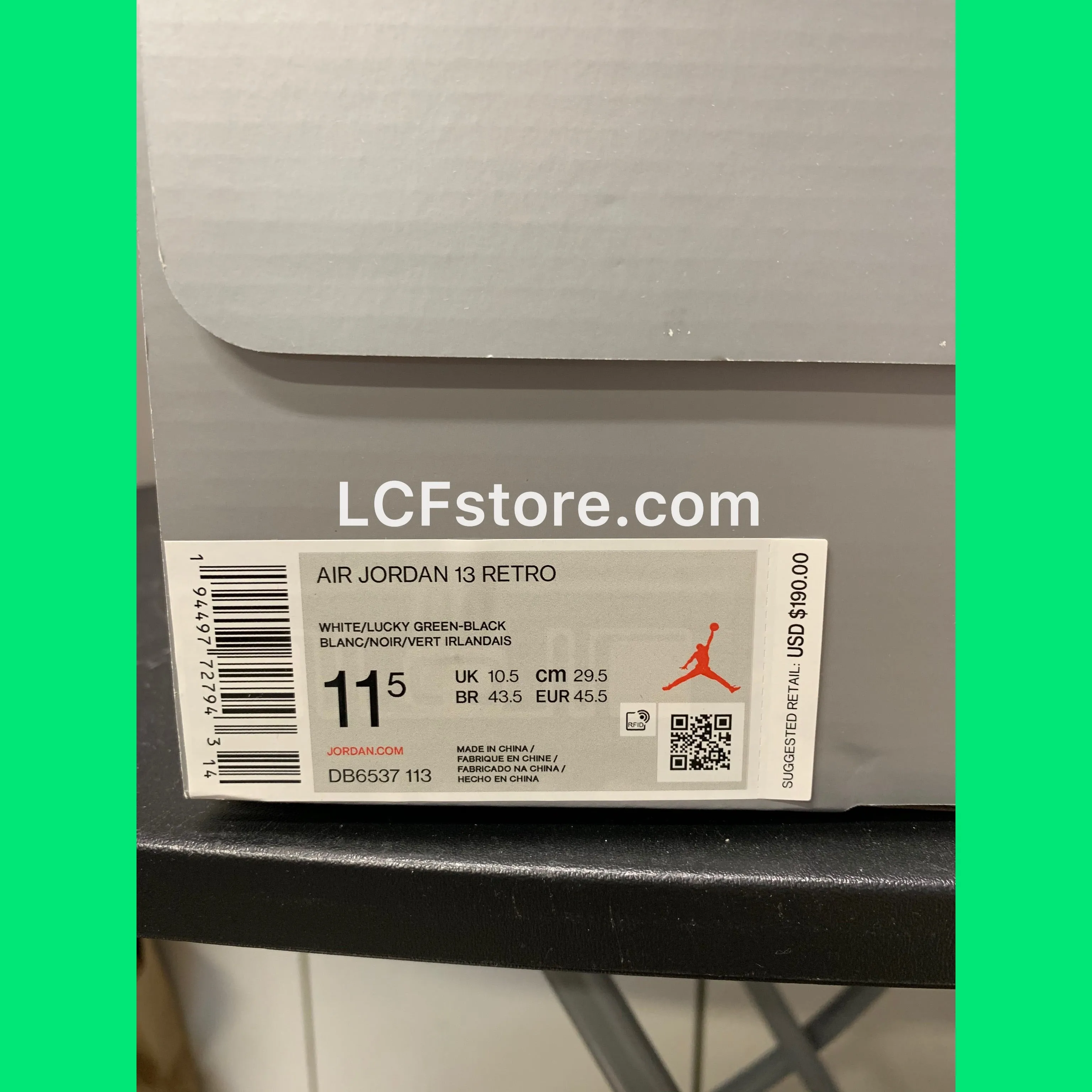 Nike Air Jordan 13 "Lucky Green" Best Everyday Asics Shoes