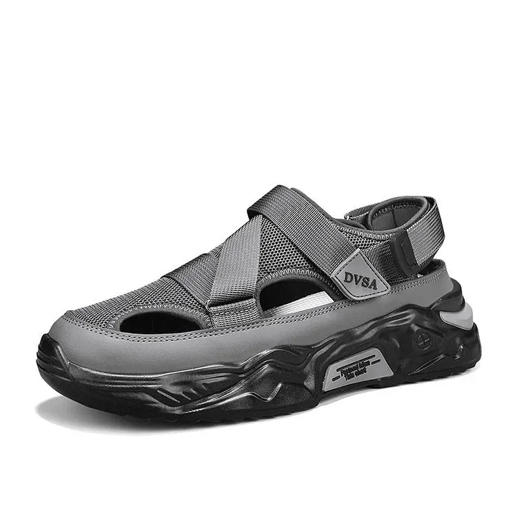 Limited Time Offer 49% OFFMen's Summer Mesh Breathable Sport Sandals Roman Stud Sandals