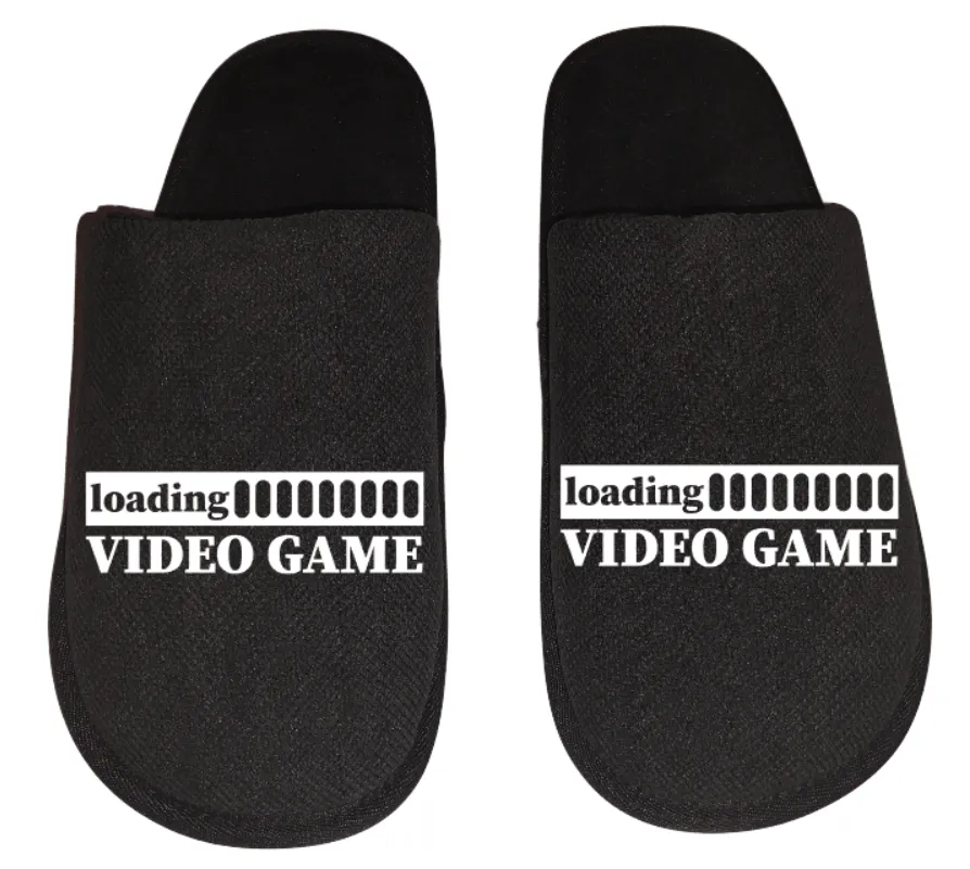 Blippi Slippers loading video game video game Gamer Gaming Men's Slippers / House Shoes slides dad husband father son gift
