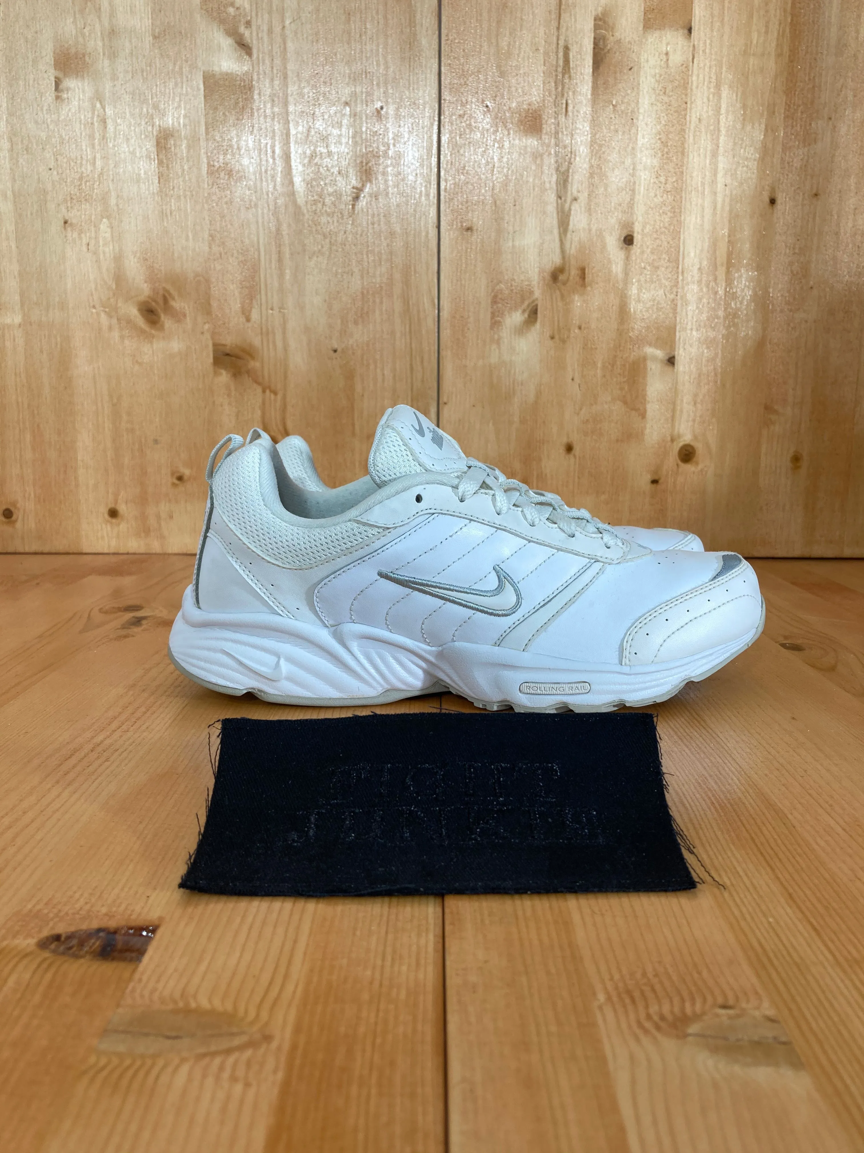 NIKE VIEW II 2 ROLLING RAIL Mens Size 8 Leather Walking Shoes Sneakers Asics Wrestling Shoes Size 8