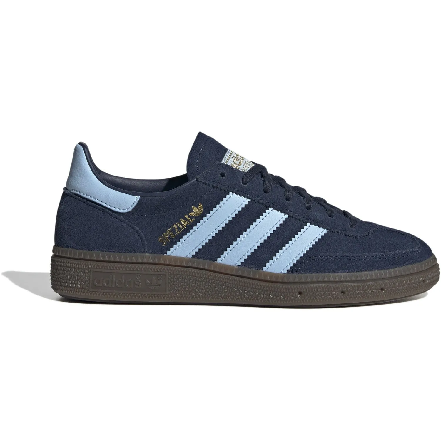 adidas Originals Collegiate Navy/Clear Sky/Gum5 Handball Spezial J Sneakers Adidas Skating Shoes