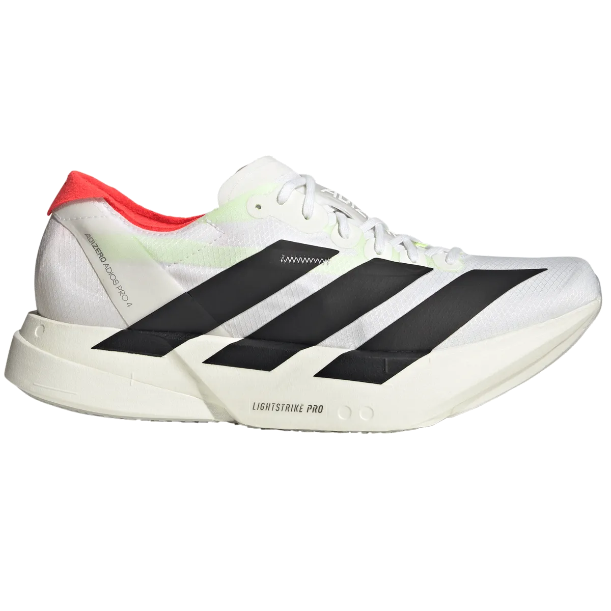 adidas Adizero Adios Pro 4 Running Shoes - Mens - White Adidas Medical Shoes