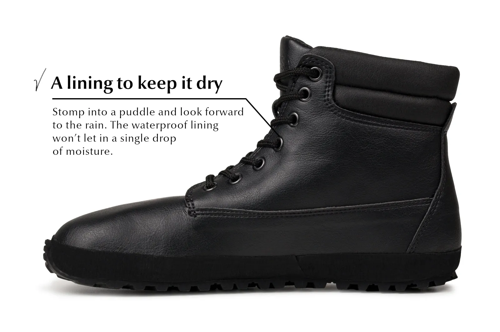 Men's barefoot shoes Shuma Nature black Best Hiking Shoes Wide Feet