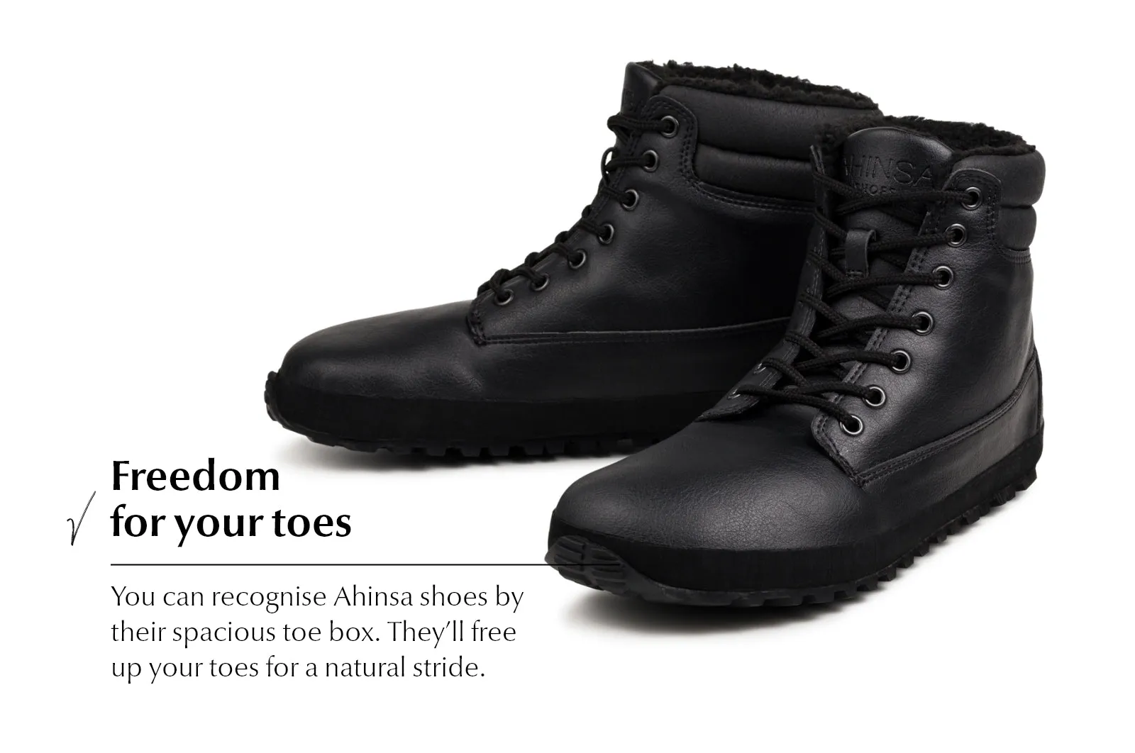 Men's Comfort winter boots Shuma Winter black Hiking Shoes Pasadena