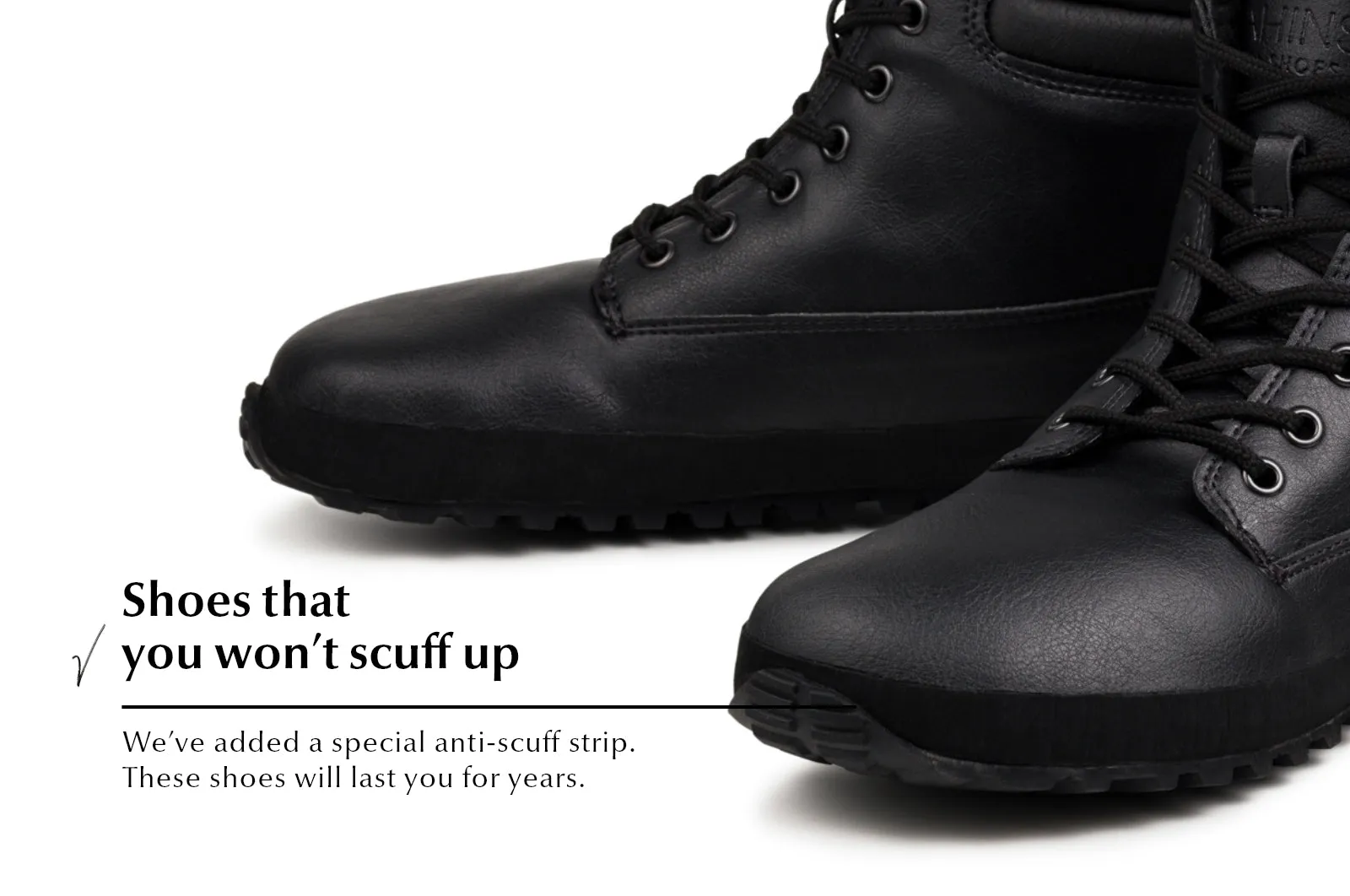 Italian Made Hiking Shoes Men's Comfort winter boots Shuma Winter black