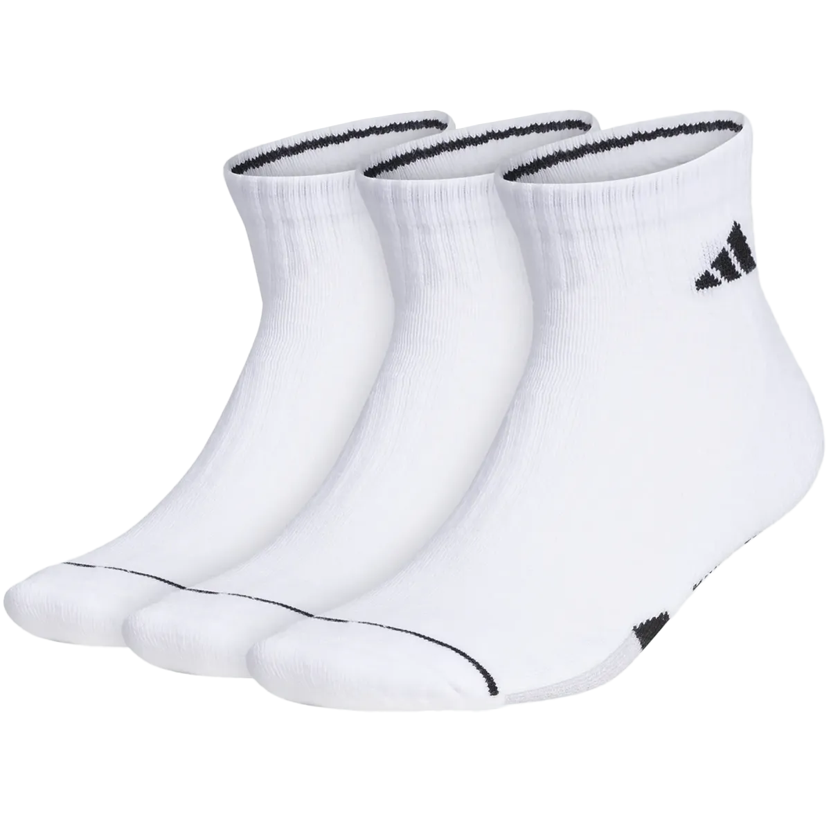 Men's Cushioned II Quarter 3-Pack Shoes Adidas Tubular