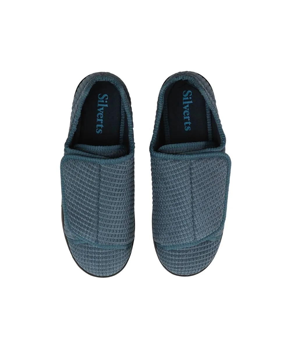 Men's Extra Extra Wide Slip Resistant Slippers