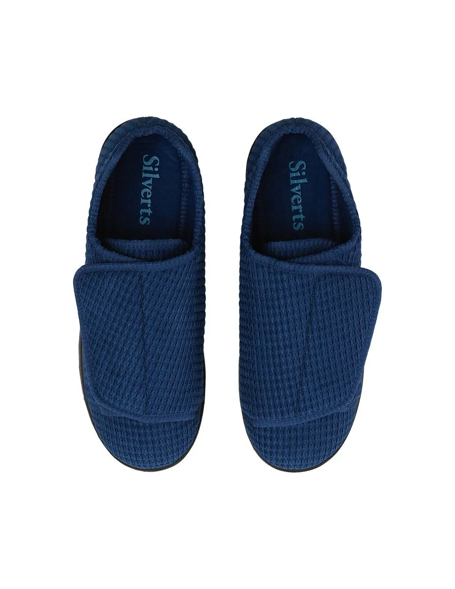 Men's Extra Extra Wide Slip Resistant Slippers